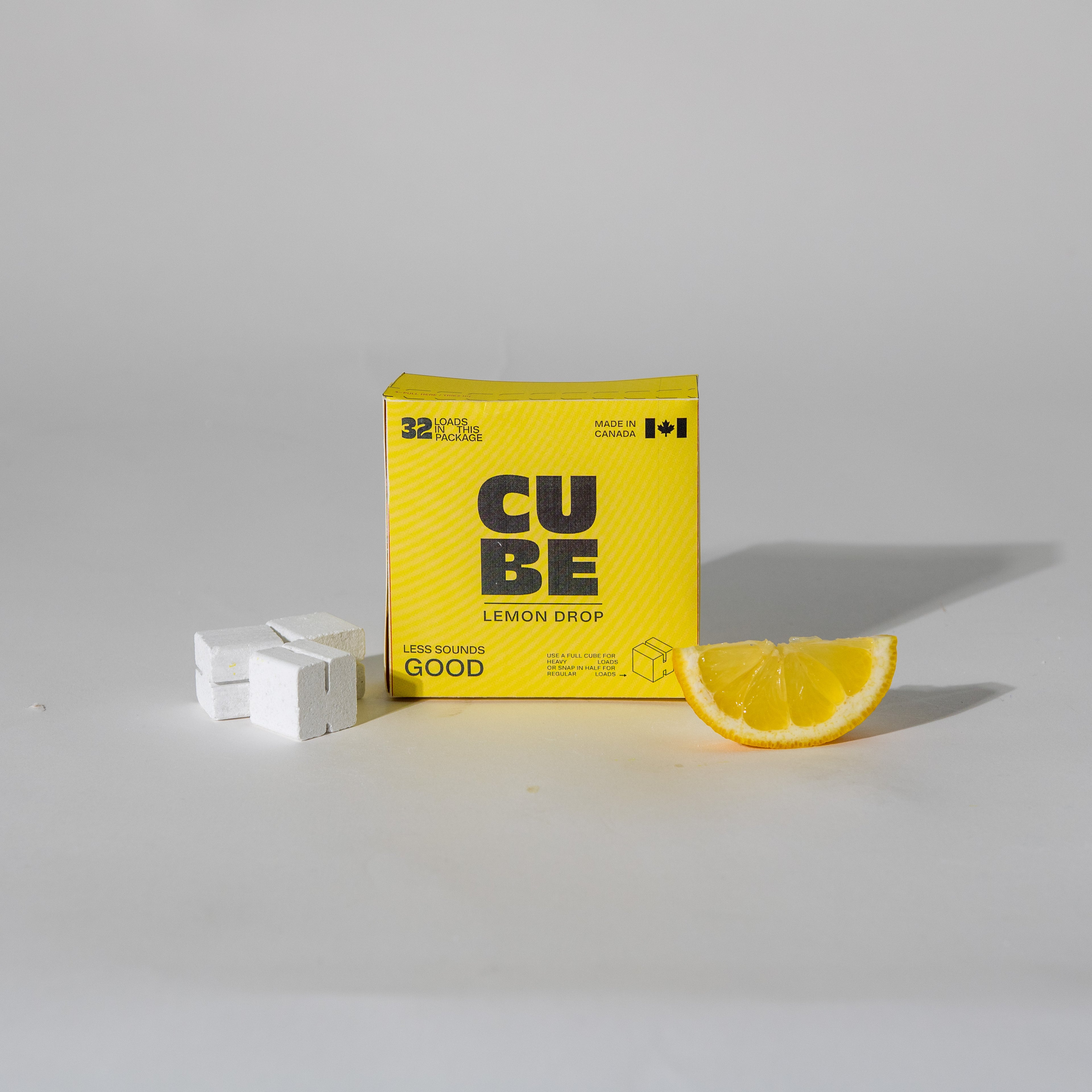 Dish Cube Lemon 32 Pack
